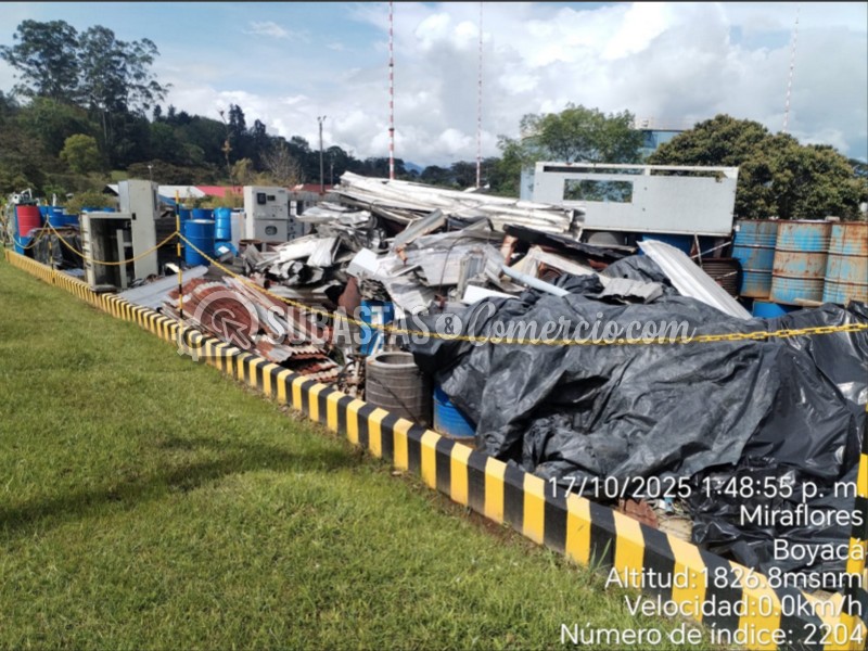 Chatarra ferrosa mixta Aprox 28.000 KG